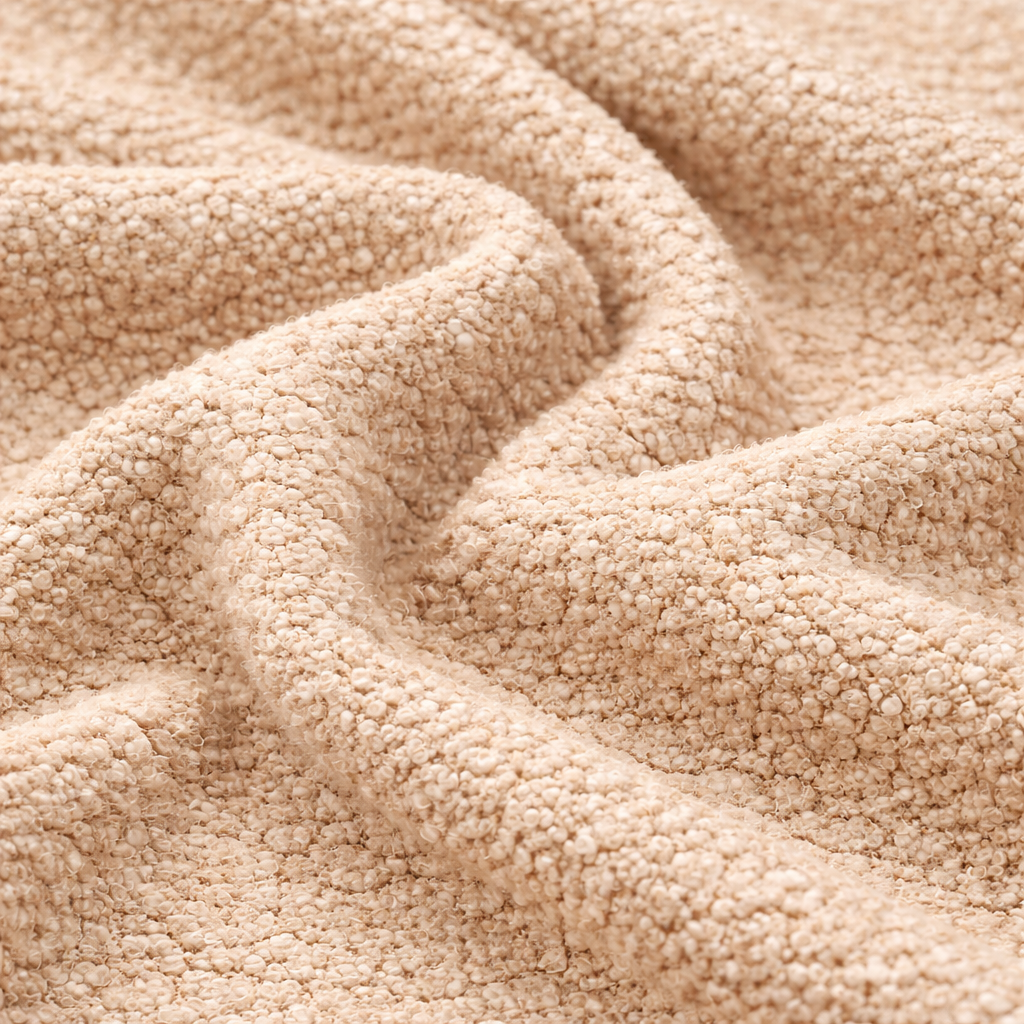 Tela Lino Paris Boucle Beige