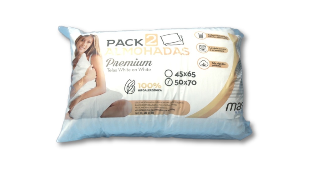 [ESP002] Almohada pack 2 50x70 Premium