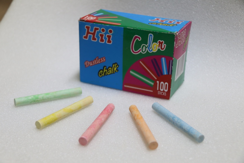 Tiza colores x100