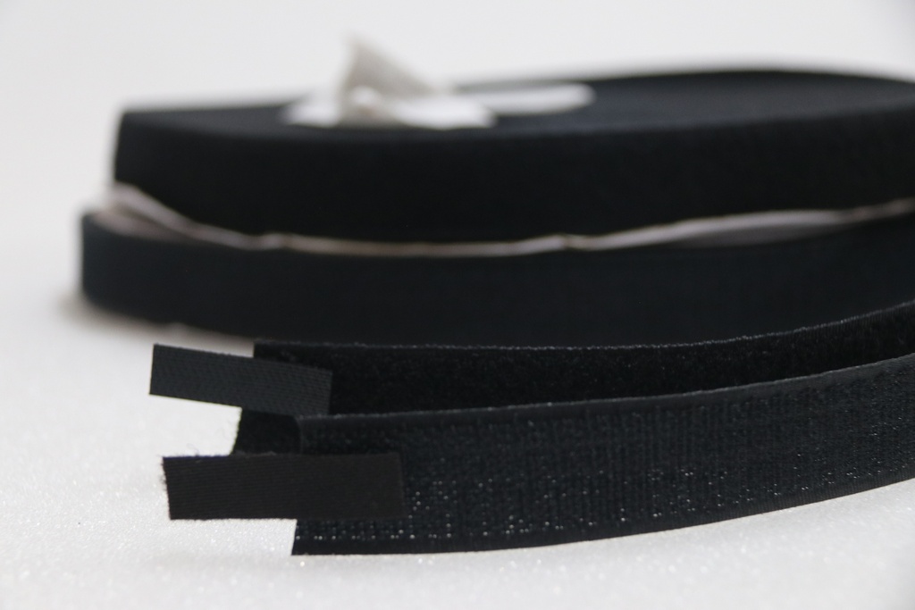 [CIS108] Velcro Negro 25mm 25mt