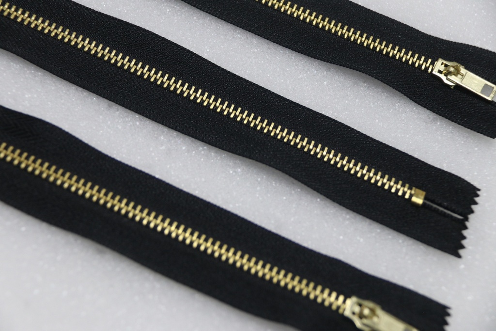 Cierre Bronce N5 20cm (Negro)