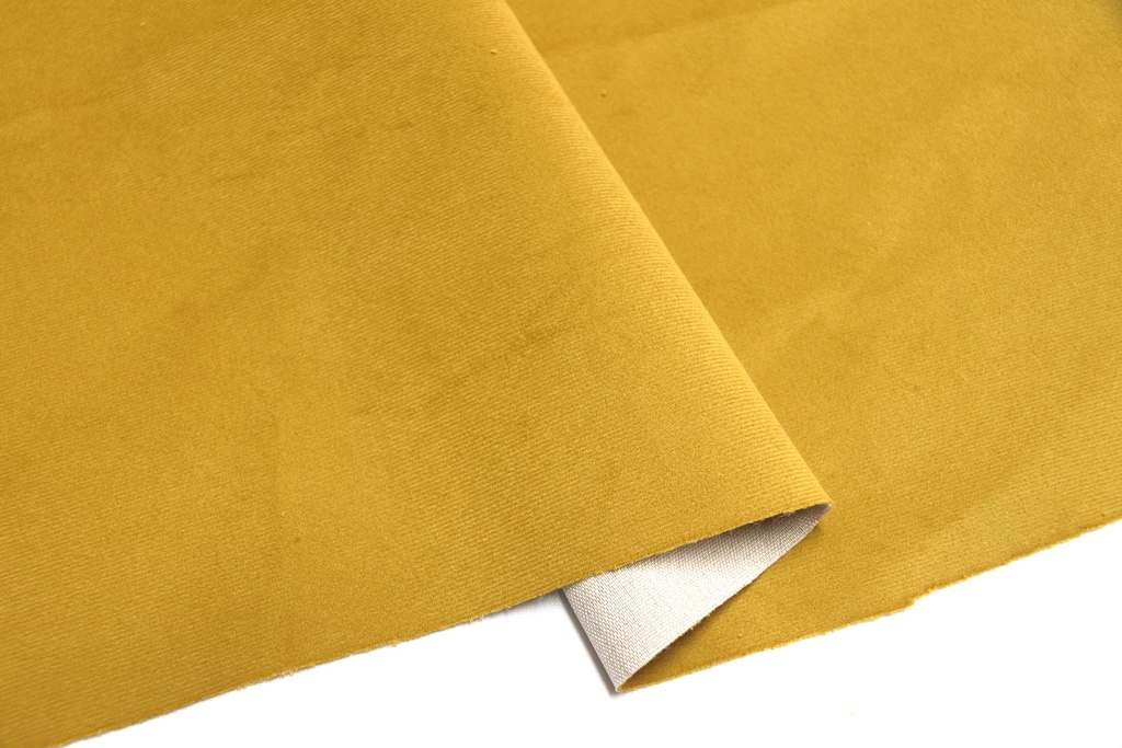 [TEL032] Tela Felpa Amarillo