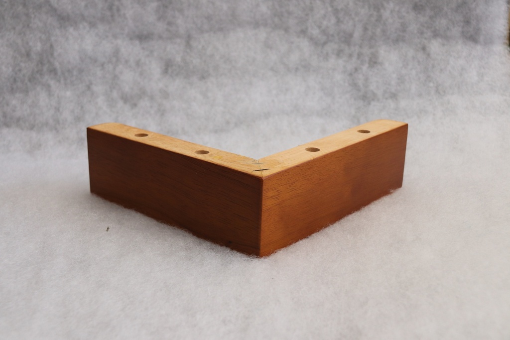 Pata Madera Cuadrada 5cm Roble