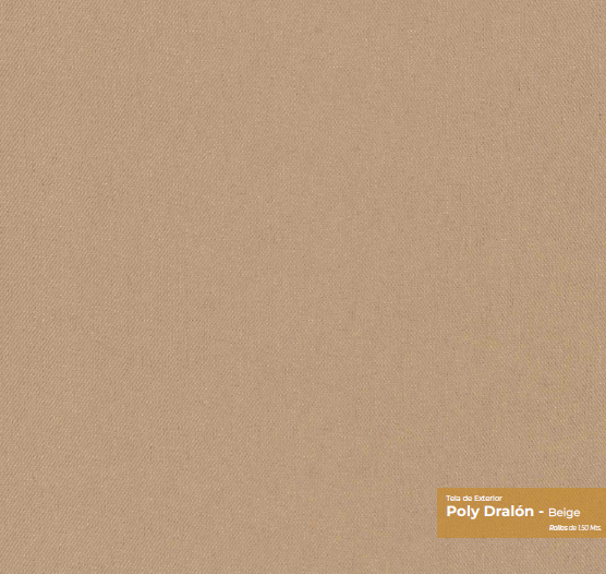 Tela PolyLona Beige