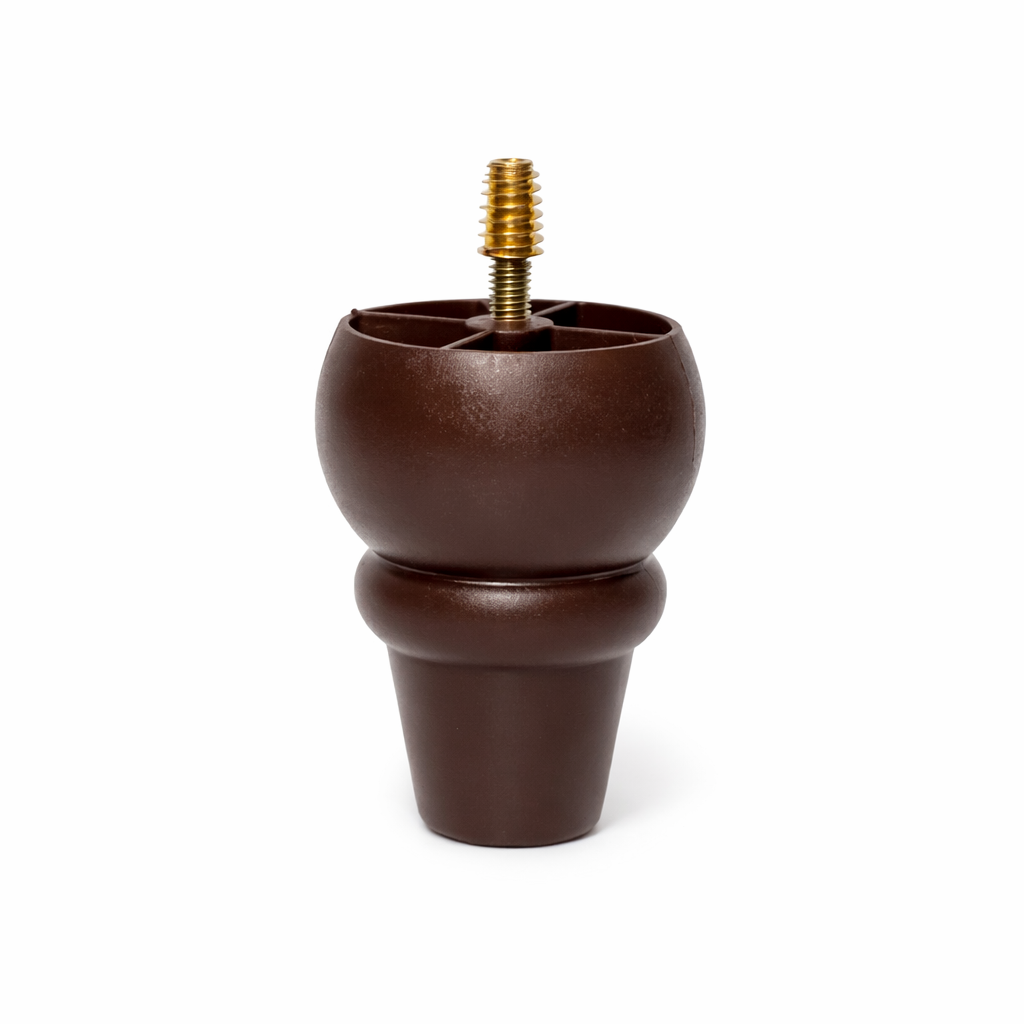 Pata Normando Plástica 12cm (1, Café)