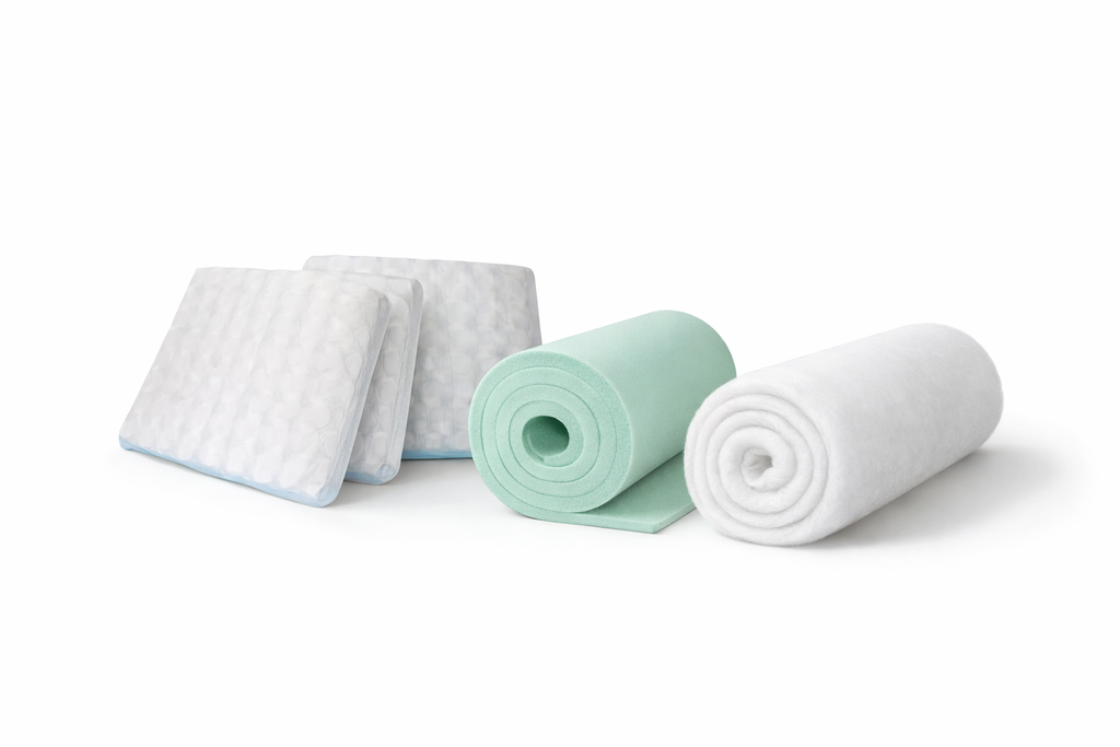 Pack 3 Resortes Pocket + Espuma D21 + Napa Gruesa