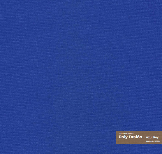 Tela PolyLona Azul Rey