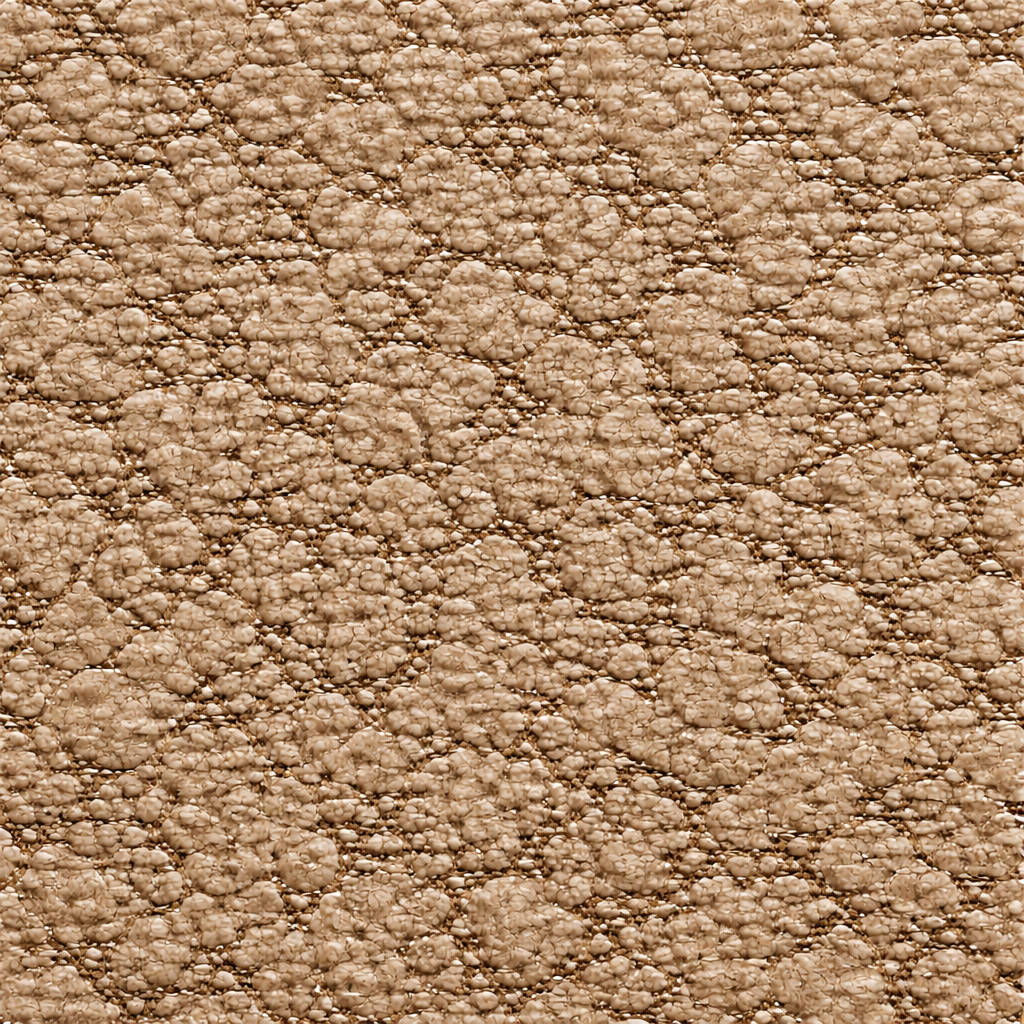 Tela Lino Paris Boucle Camel