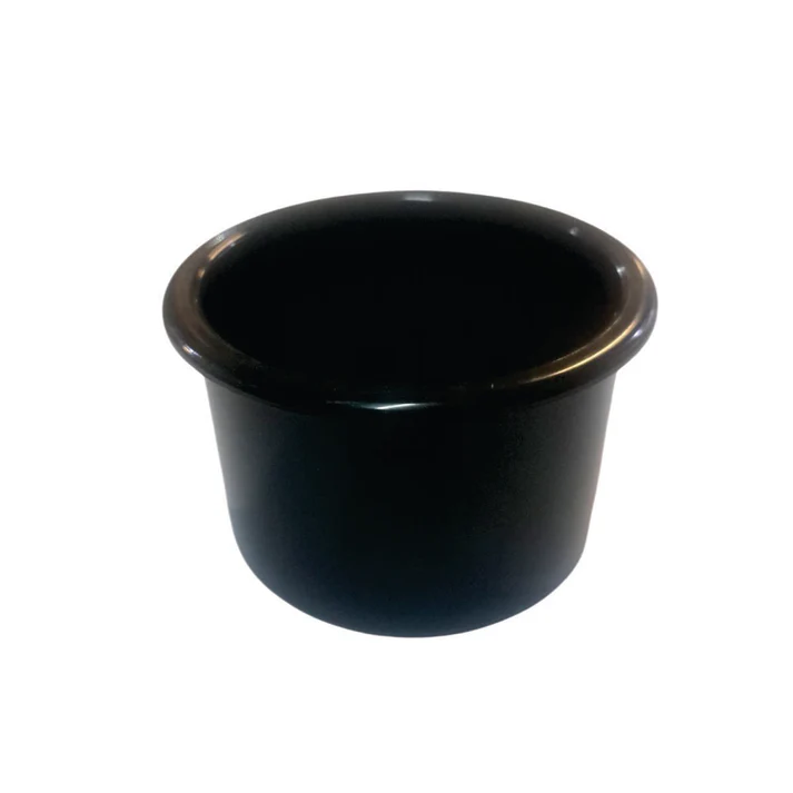 Posavaso Plástico Negro 100x62mm
