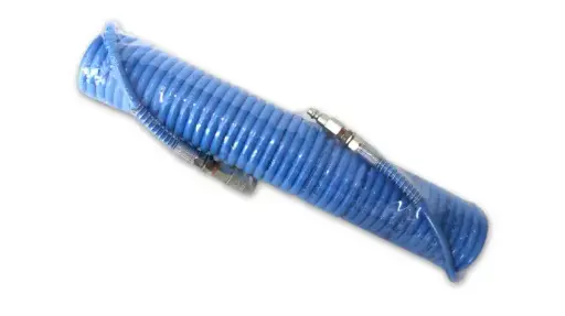 [HER036] Manguera Espiral Celeste 6.5mmx10mm 10mt C/A