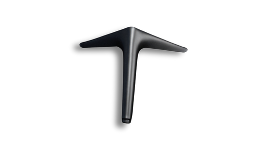 [TAP075] Pata Metálica Moderna Negra 15cm