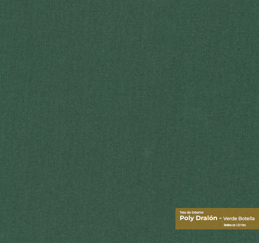 Tela PolyLona Verde Botella